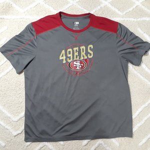 NFL Team Apparel TX3 COOL Dry Fit Mens 2XL Short Sleeve Athletic Shirt Like New